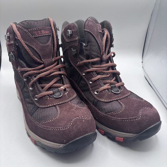 L.L. Bean Other - LL Bean TEK 2.5 Brown Hiking Utility Lace Up Boot Mens 11 Medium Primaloft